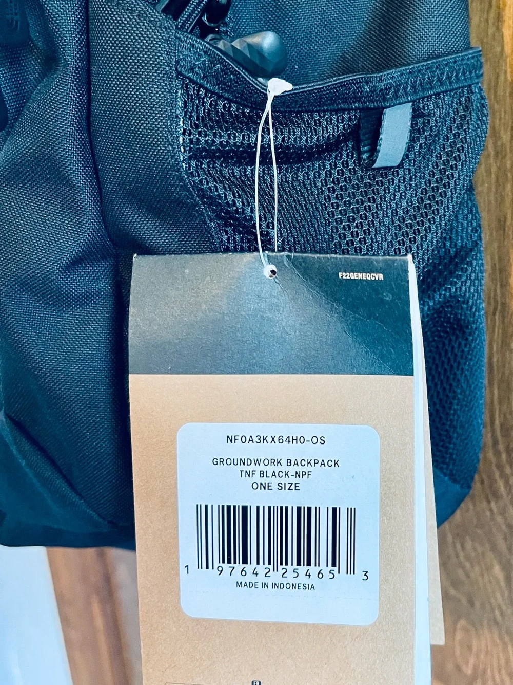 The North Face Groundwork NVA Laptop Backpack Vet Tech Student New with Tags NWT
